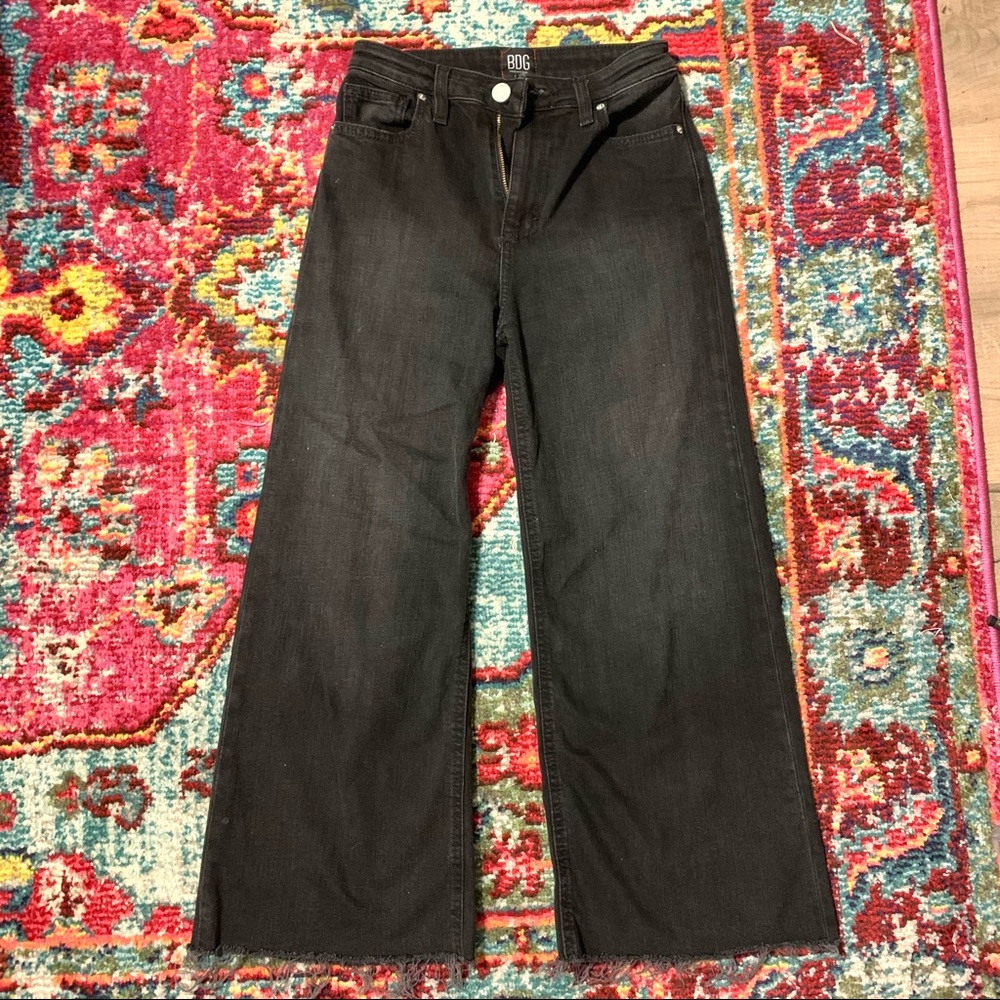 BDG Flared Leg Black Jeans